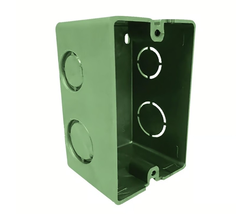 Caja PVC 1" p/uso de canalización cables
