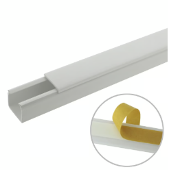 Canal TMK 1720 blanco c/cinta adhesiva