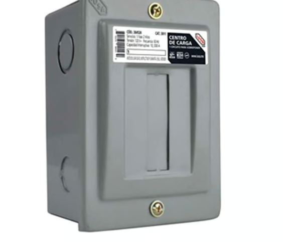 Centro de Carga 1E Sobreponer