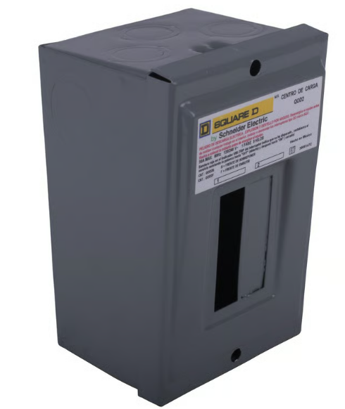 Centro de carga 2p 50A de sobreponer