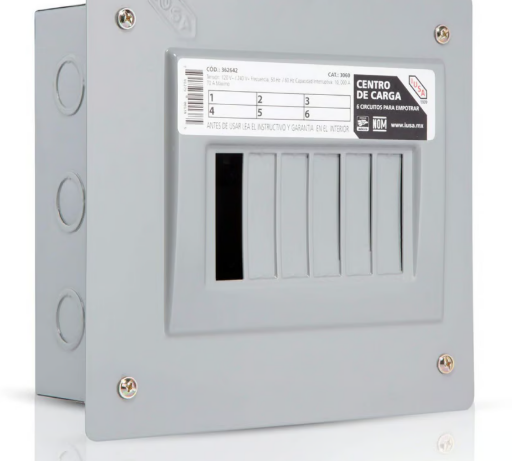 Centro de Carga 6E Empotrar L10