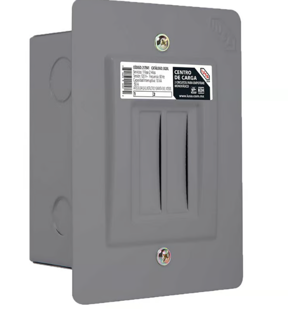 Centro de Carga 1E Empotrar