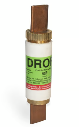 Fusible cartucho tipo H marca DROF 100 AMP 250 V