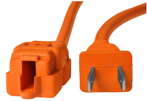 Extensión SJT 2x16 6m naranja