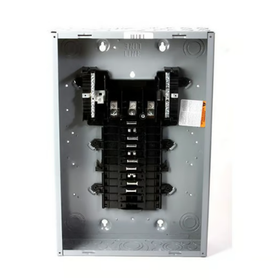 Centro de Carga de 20P 125A Trifásico Gris Solo Interior sin Frente