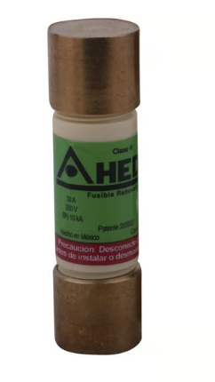 Fusible renovable de 30A 250 V