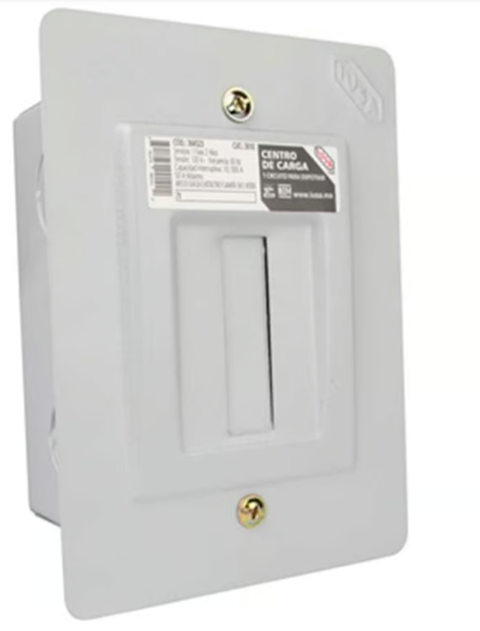 Centro de Carga 1E Empotrar General