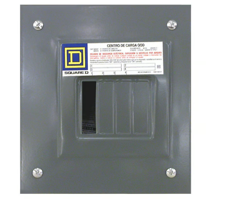 Centro de carga 4p 60A de empotrar