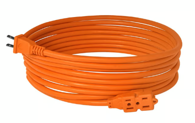 Extensión SJT 2x16 25m naranja