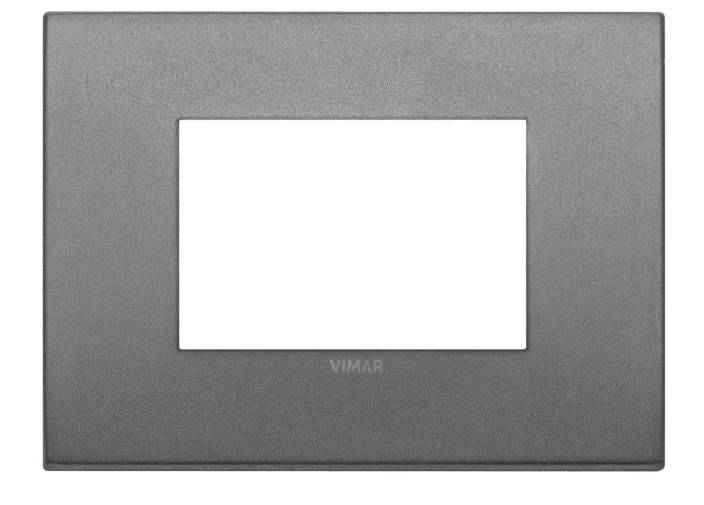 Placa classic metal pizarra mate