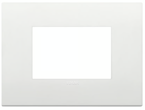 Placa classic tecnopolímero blanco