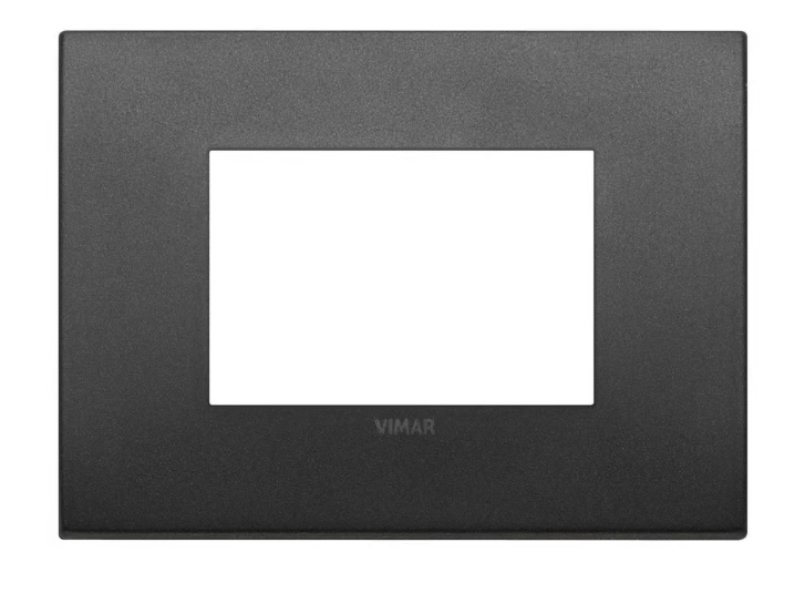 Placa metal grafito mate