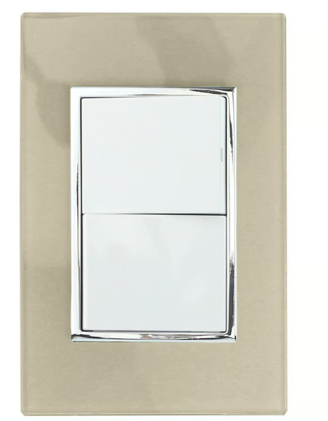 Placa Apagador Doble Champ