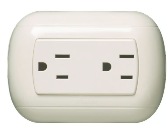 Contacto doble 127 V