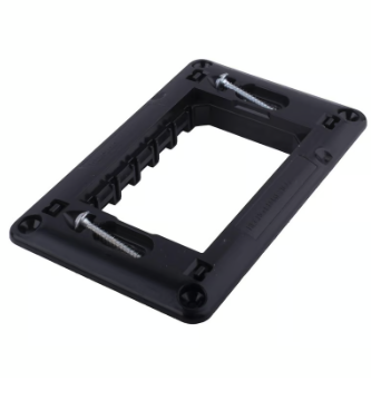 Placa con chasís de resina 3 módulo aqua