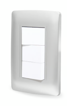 Placa C/3 Apagadores Sen Plata