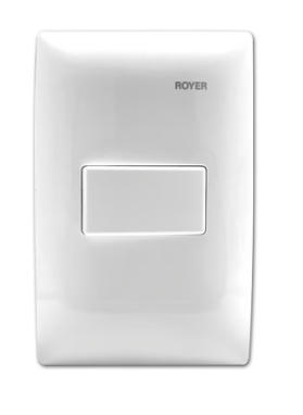 Placa Armada Con 1 Interruptor Sencillo Blanco