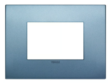 Placa classic tecnopolímero azul mate