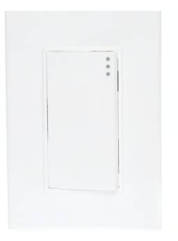 Placa Armada Lugano + Apagador 3 Modulos Blanco