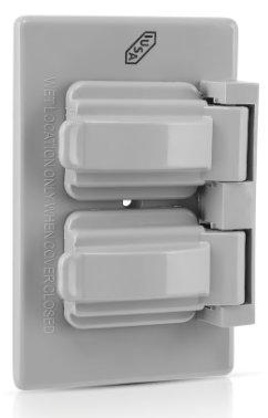 Placa para Interperie 2 Ventanas IUS