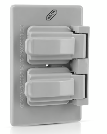 Placa para Interperie 2 Ventanas IUSA