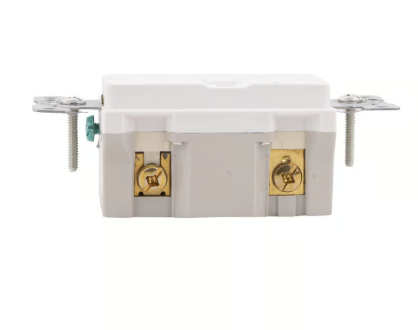 Contacto sencillo 1/2 vuelta industrial negro