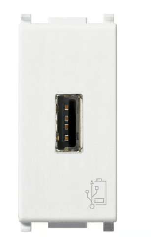 Unidad de alimentación USB 5 V blanco
