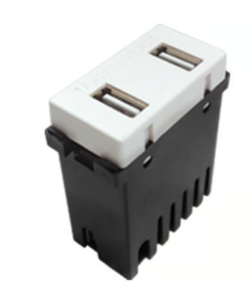 Puertos USB 2A 2 pzas