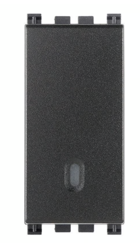 Interruptor cruzado gris