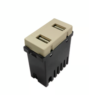 2 Puertos Usb 2A 1 Mód Neg