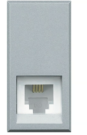 Toma Telefónica con 4 Hilos