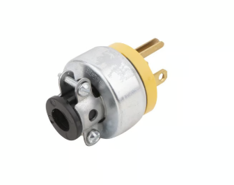 Clavija blindada 125V amarillo