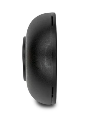 Tomacorriente Doble de Sobreponer 2P+E, Negro