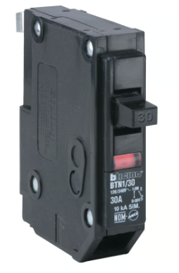 Interruptor Termomagnético Enchufable 1 X 30A 120V-240V