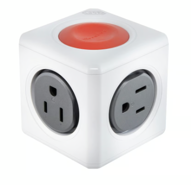 Cubo Multicontacto 2 Usb 4 Tomas con Apagador a Control Remoto