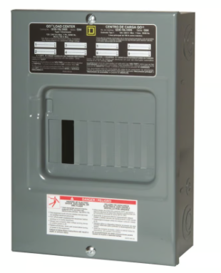 Centro de Carga Monofásico 8 Polos 100 A