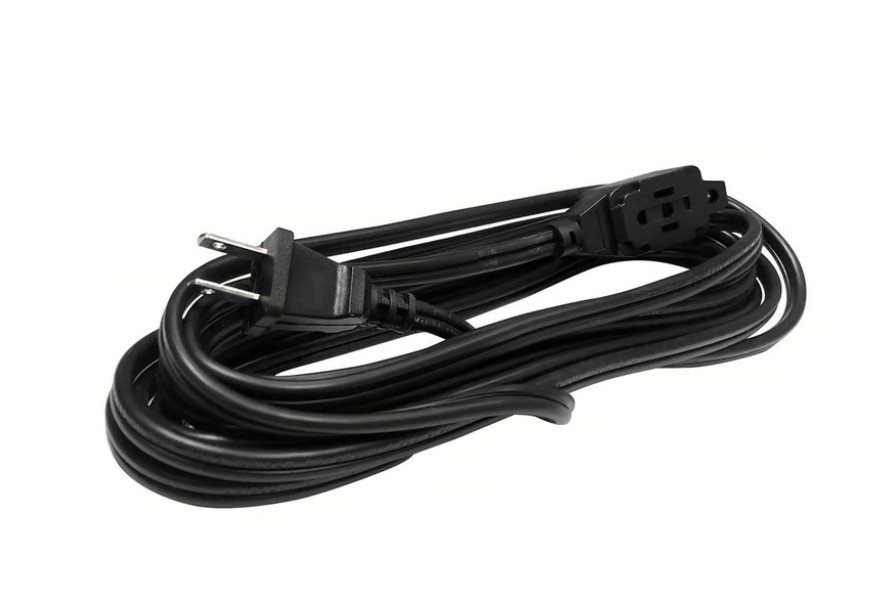 Extensión Doméstica 5M Negra 2X16