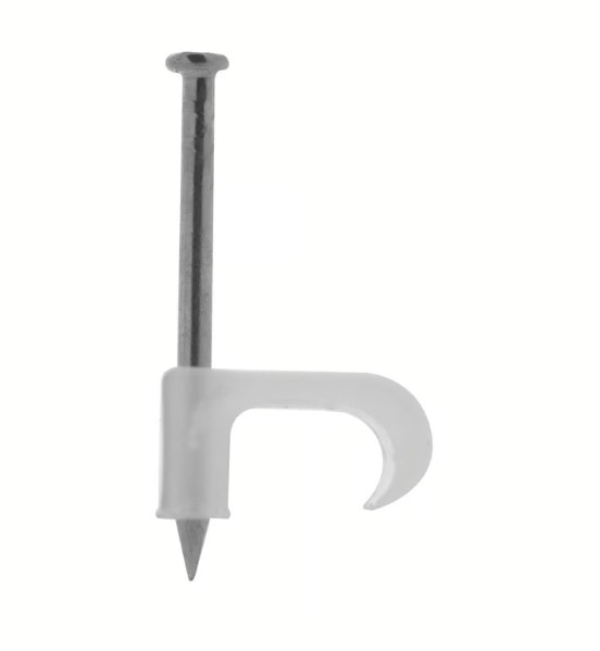 Grapa cable p c/clavo TC 6x10
