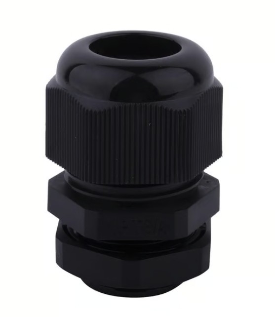 Conector Glándula Nylon Negro 3/4"