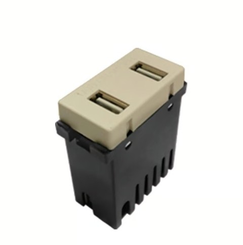 2 Puertos Usb 2A 1 Mód Neg