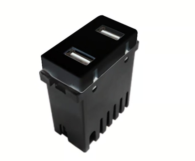 2 Puertos Usb 2A 1 Mód Neg